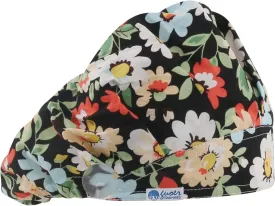 Button Scrub Cap Women and Men's Hat Scrub Cap Buttons Working Hat One Size Multi Color