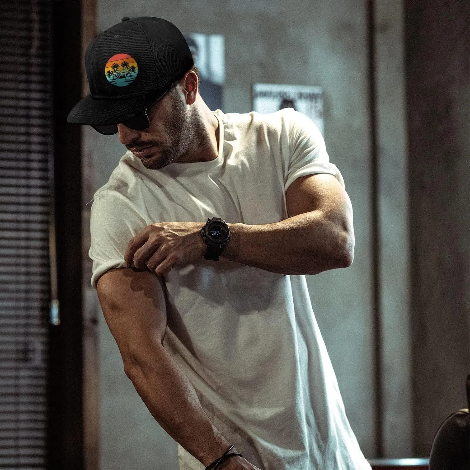 Chef Knife Mens Hat Snapback Hats for Men Funny Knives Spatula Kitchen Adjustable Baseball Cap Flat Bill Hat for Women