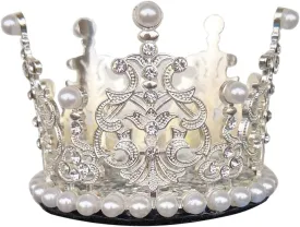 Cute Crown Crystal Crown for Ski Helmet Reusable Design (Helmet not Included)