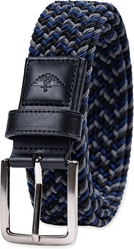 Dockers Men's Casual Everyday Braided Fabric Fully Adjustable Web Belt