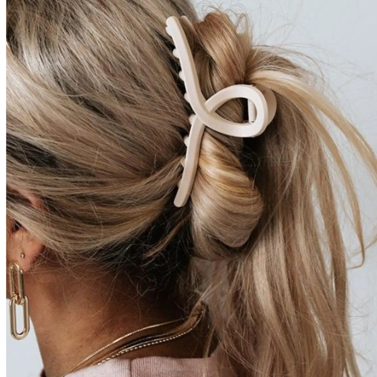 Fish Tale Claw Hair Clips For Thick Hair