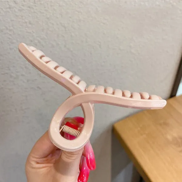 Fish Tale Claw Hair Clips For Thick Hair