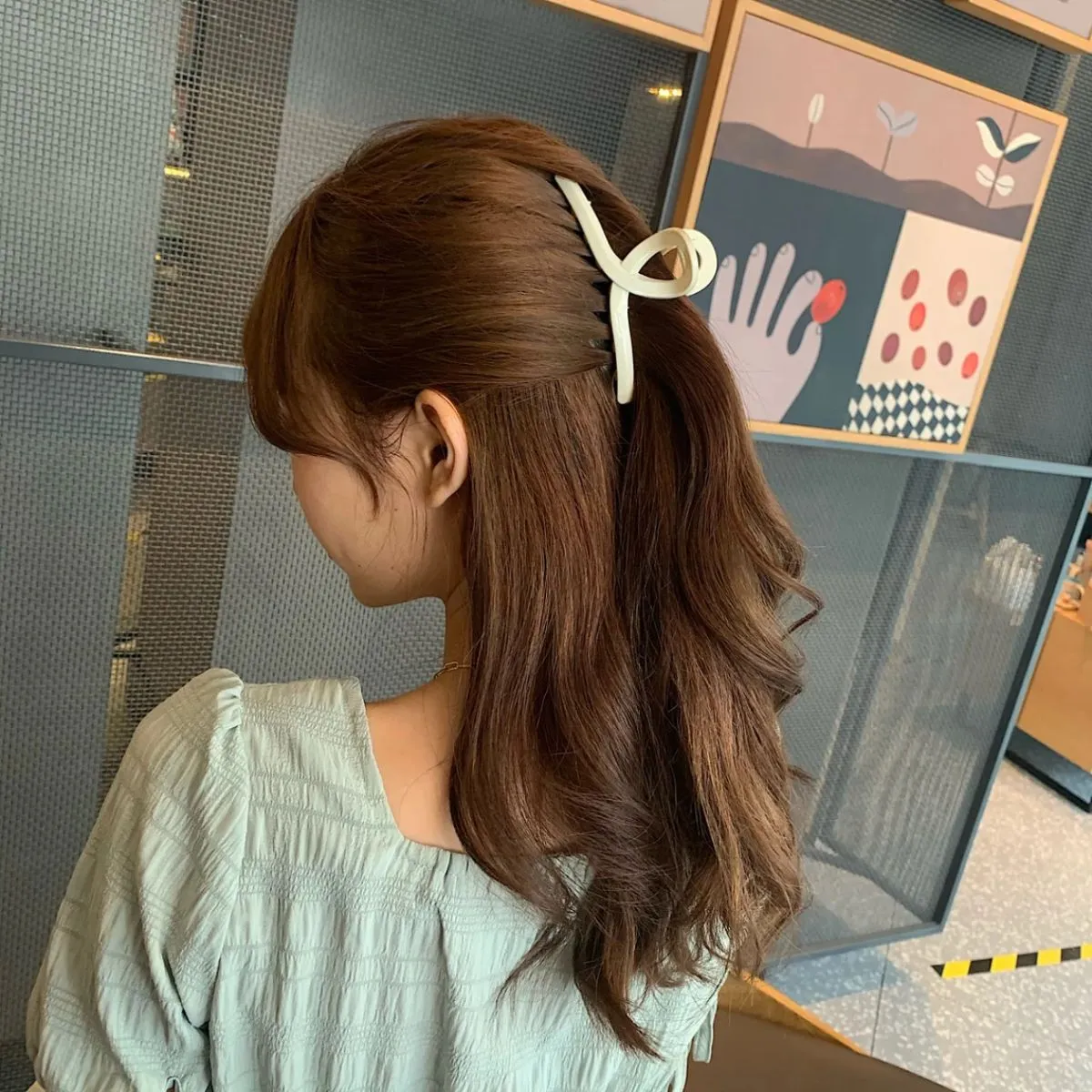 Fish Tale Claw Hair Clips For Thick Hair