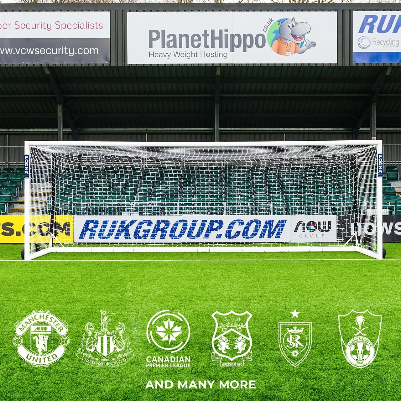 FORZA Aluminum Soccer Goals [11 Sizes] | Professional Soccer Goal Posts *The Goal Nets Used by MLS & Premier League Clubs*