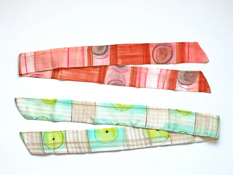 Hair Bow Scarf | Ponytail Holder