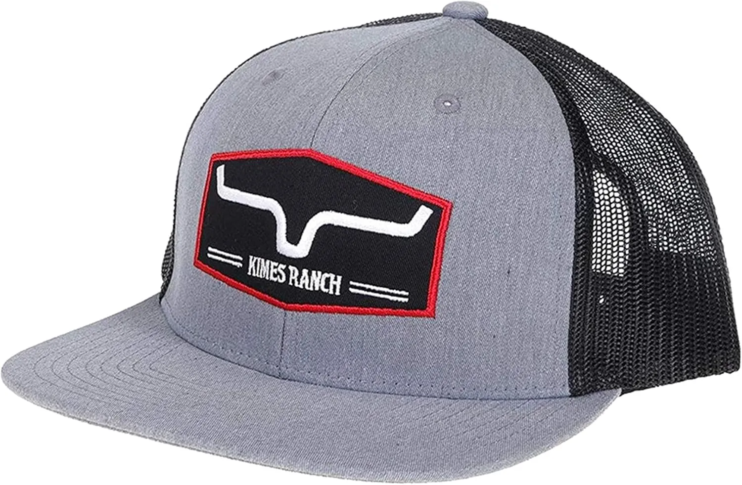 Kimes Ranch Unisex Replay Trucker Hat Embroidered Logo Hayseed Patch Adjustable Snapback One-Size Hat