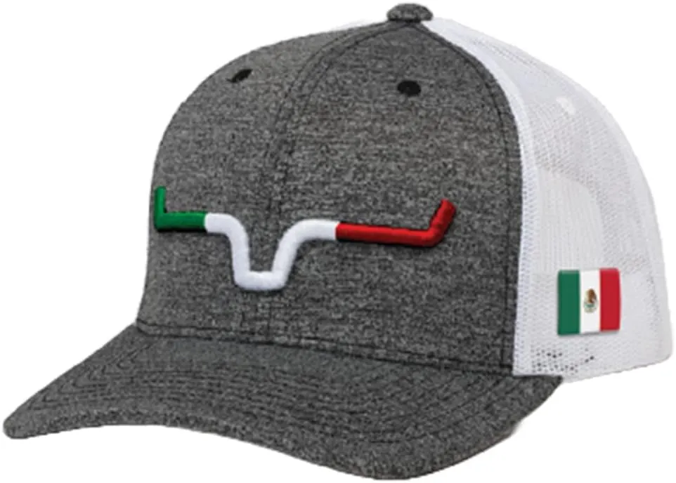 Kimes Ranch Unisex Semana Trucker Embroidered Logo Patch Adjustable Snapback One-Size Hat