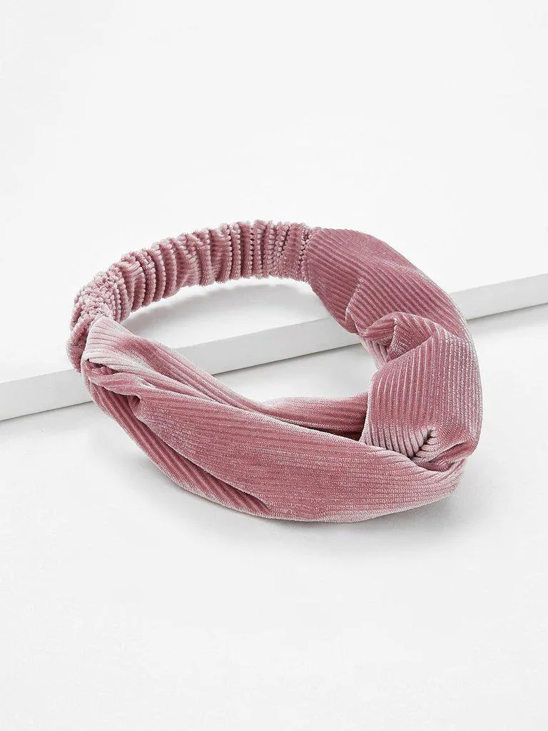 Knot Design Adjustable Headband