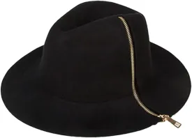 Ladies Wool Fedoras Flat Top Cap Unisex French Elegant Hat Jazz Cap Wide Brim Fedoras Flat