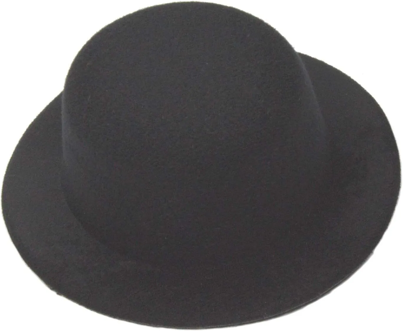 Mini Top Hat Fascinator Base - 5" Diameter with Hair Clips