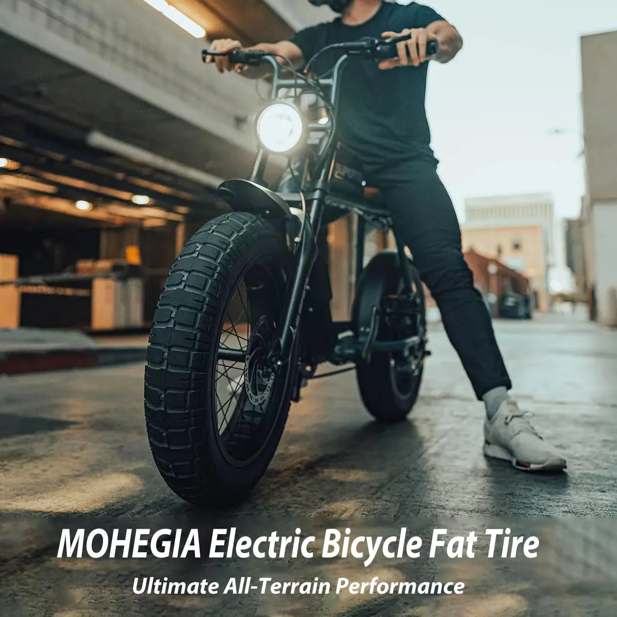 MOHEGIA E-Bike Fat Tires Replacement Set: 2 Pack 20/26x4.0 inch Electric Bicycle Tires, Pair Inner Tubes with Tire Levers, High-Performance with Street or Urban Road Riding