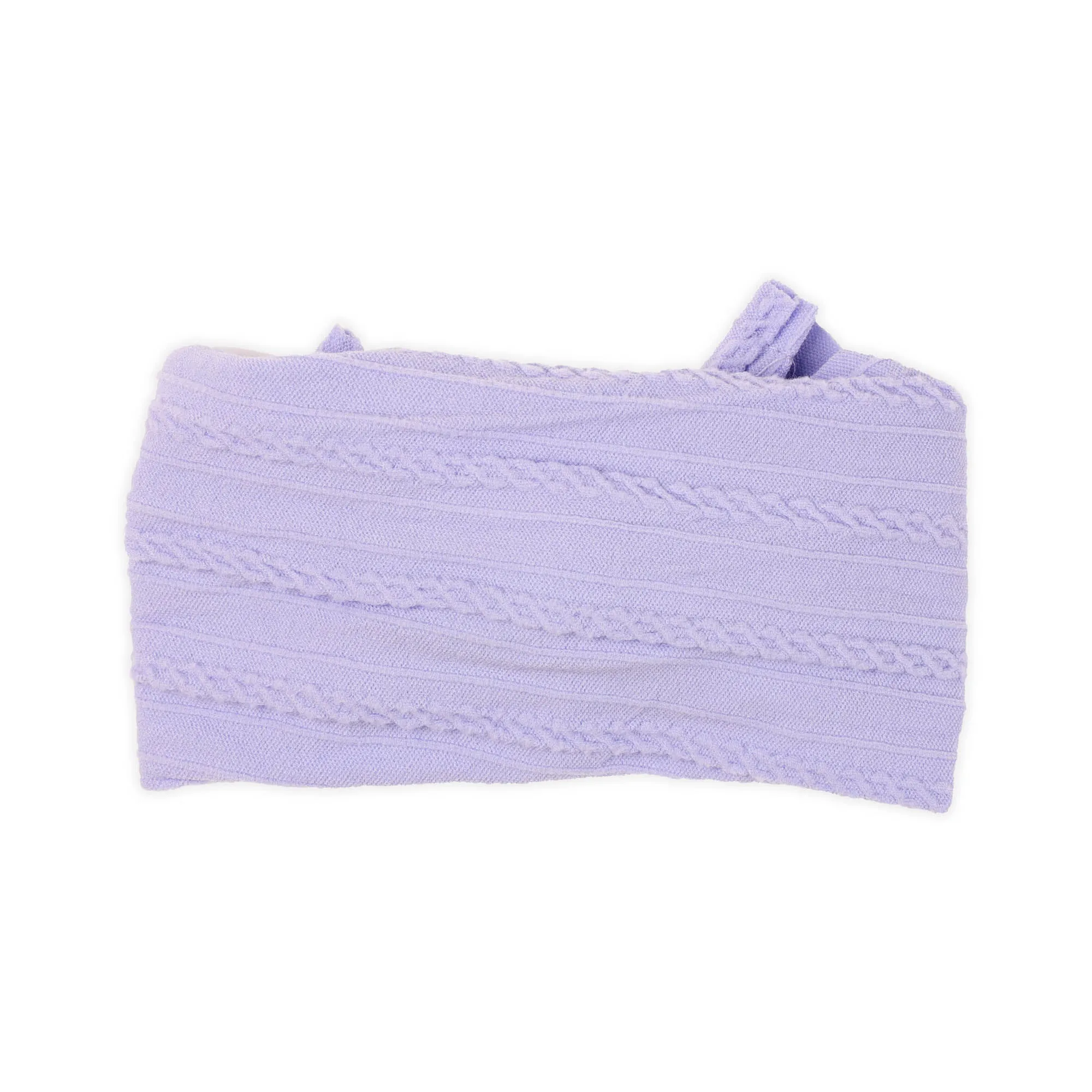 Nadoraa Peach & Purple Baby Headbands- 2 Pack