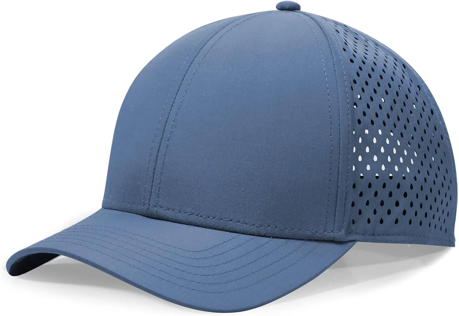 Oversize XL XXL Quick Dry Baseball Cap, Large Performance Snapback Hats, Laser Cut Mesh Ball Cap for Men Big Heads 23.5"-26"