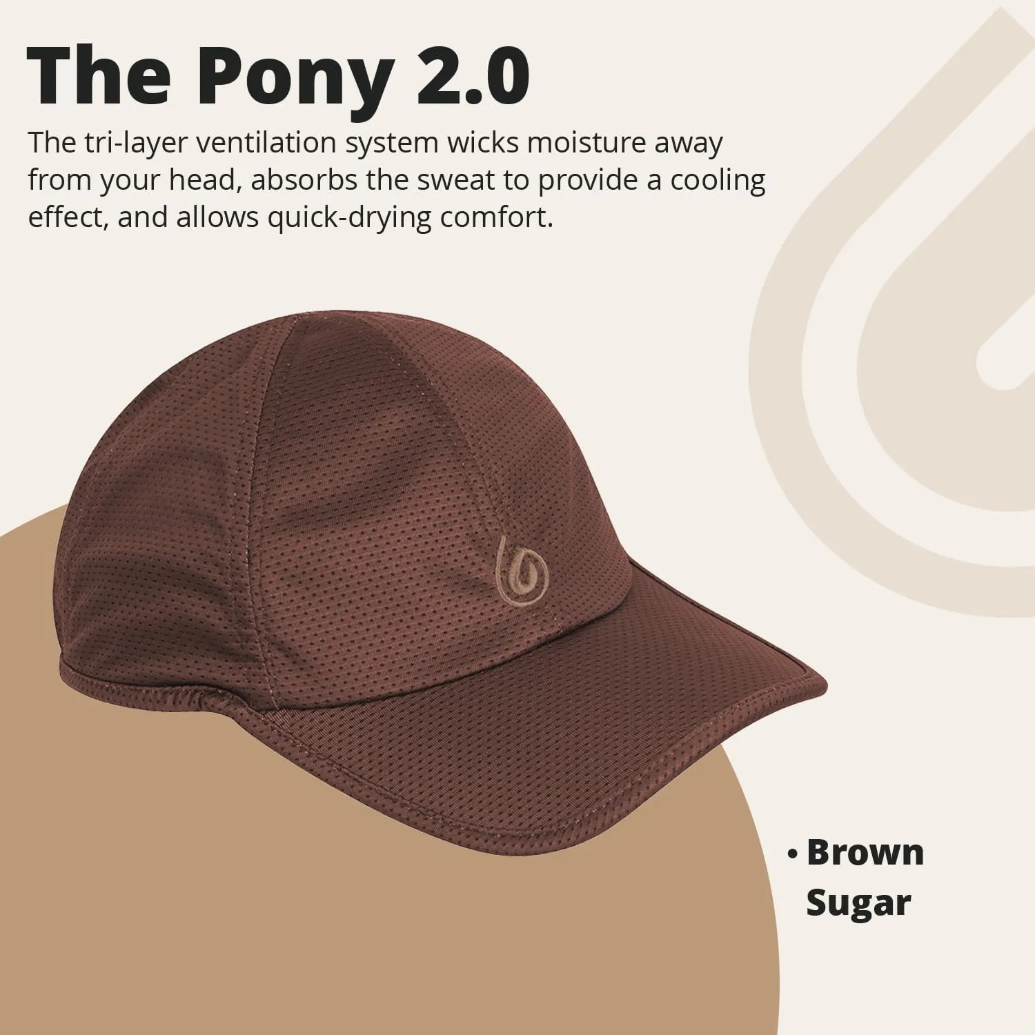 Pony 2.0 Sweat-Wicking Ponytail Hat for Women - Adjustable Baseball Cap for Running, Workouts, Tennis & Outdoors