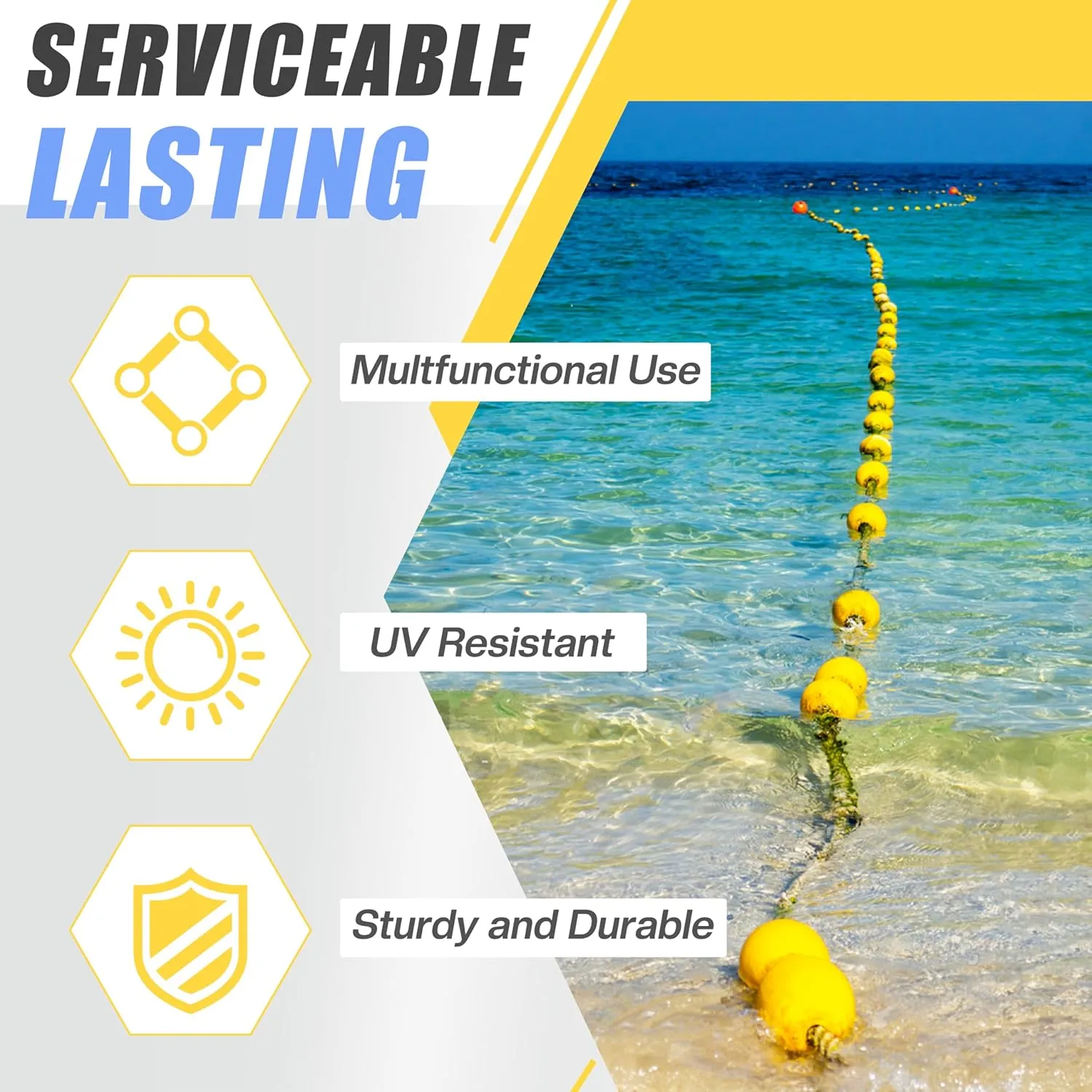 Rope Floats Marine,4/6pcs Crab Trap Floats Buoy Float Fishing Marker Buoy Plastic Water Buoy for Boats Pool Kayak Crabbing Dock Ski Anchor