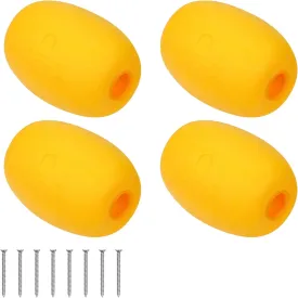 Rope Floats with 4/5 Inch Hole, Durable Foam Float Buoys for Ski Rope, Boating, and Pool