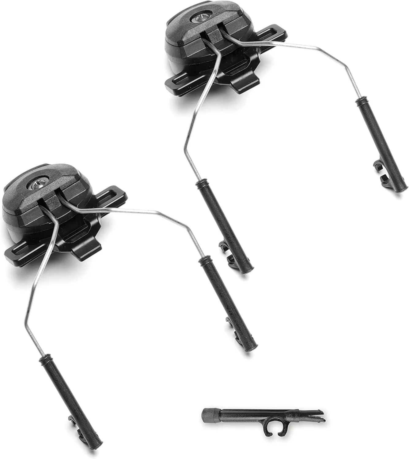 Team Wendy EXFIL Peltor Quick Release Adapter Kit | Works with All Peltor ComTac Systems | Compatible with Team Wendy Exfil, SAR and Ski Helmets